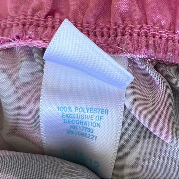 •Nick & Nora• Girls Sleeveless Hearts Nightgown - Size Large (10/12) - Picture 7 of 9